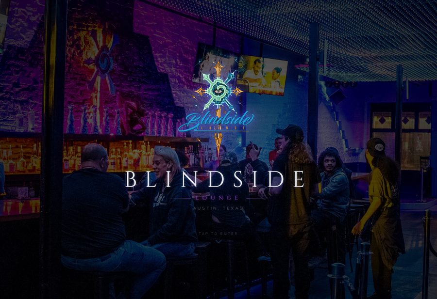 Blindside Lounge ATX website screenshot