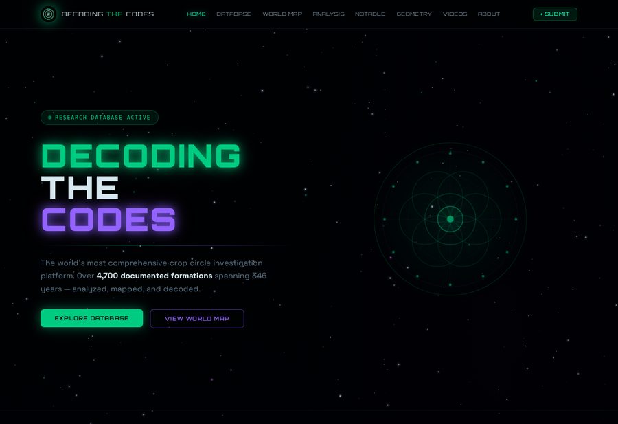 CropDecoder website screenshot